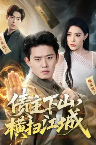 《债主下山，横扫江城（77集）李启骏＆郭田田（夸克网盘）》短剧封面