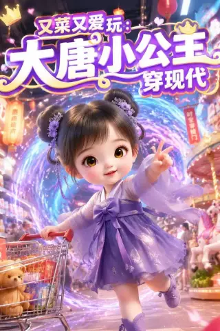 《又菜又爱玩：大唐小公主穿现代（100集）（夸克网盘）》短剧封面