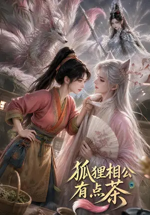 《狐狸相公有点茶（80集）（夸克网盘）》短剧封面