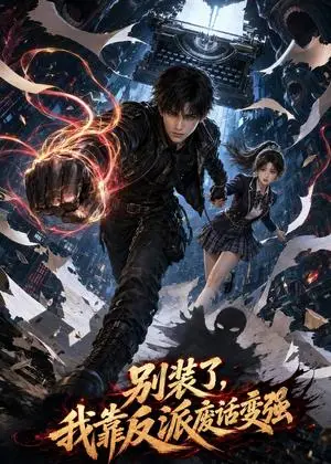 《别装了，我靠反派废话变强（70集）（夸克网盘）》短剧封面