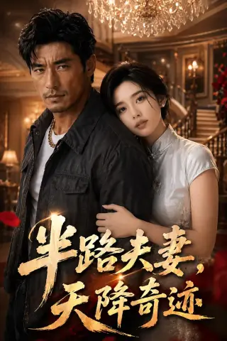 《半路夫妻，天降奇迹（50集）AI短剧（夸克网盘）》短剧封面