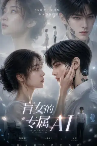 《盲女的专属AI（19集）（夸克网盘）》短剧封面