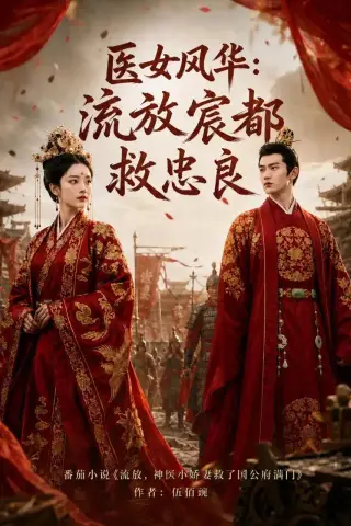 《医女风华：流放宸都救忠良（103集）AI短剧（夸克网盘）》短剧封面