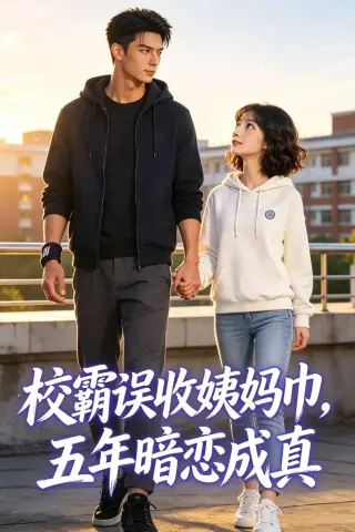 《校霸误收姨妈巾，五年暗恋成真（35集）AI短剧 (2026)》短剧封面