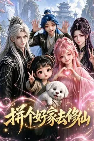 《拼个好家去修仙（100集）（夸克网盘）》短剧封面