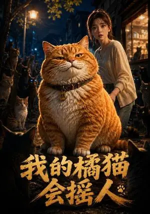 《我的橘猫会摇人（18集）（夸克网盘）》短剧封面