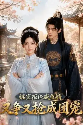 《继室拒绝咸鱼躺，又争又抢成团宠（100集）（夸克网盘）》短剧封面
