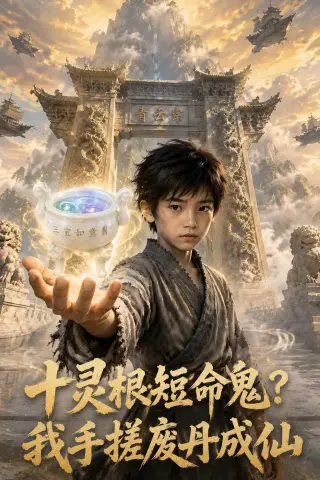 《十灵根短命鬼_我手搓废丹成仙（57集）（夸克网盘）》短剧封面