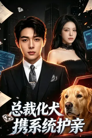 《总裁化犬携系统护亲（21集）（夸克网盘）》短剧封面
