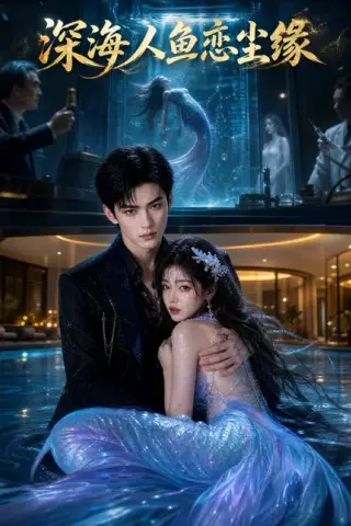 《深海人鱼恋尘缘（43集）AI短剧 (2026)》短剧封面