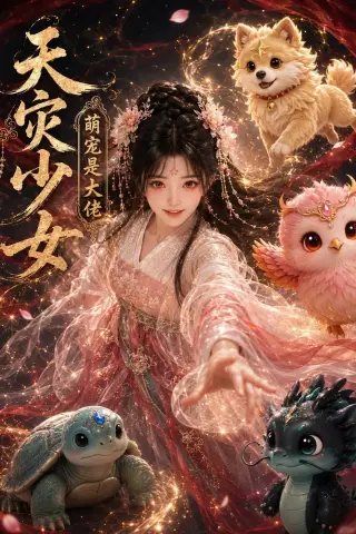 《天灾少女（60集）（夸克网盘）》短剧封面