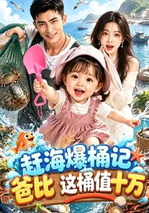《赶海爆桶记：爸比这桶值十万（104集）（夸克网盘）》短剧封面