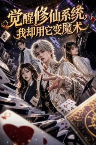 《觉醒修仙系统，我却用它变魔术（70集）（夸克网盘）》短剧封面