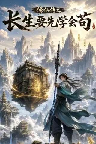 《修仙传之长生要先学会苟（80集）（夸克网盘）》短剧封面