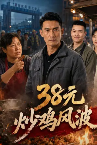 《38元炒鸡风波（53集）AI短剧（夸克网盘）》短剧封面