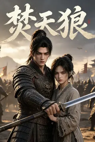 《焚天狼（49集）AI短剧（夸克网盘）》短剧封面
