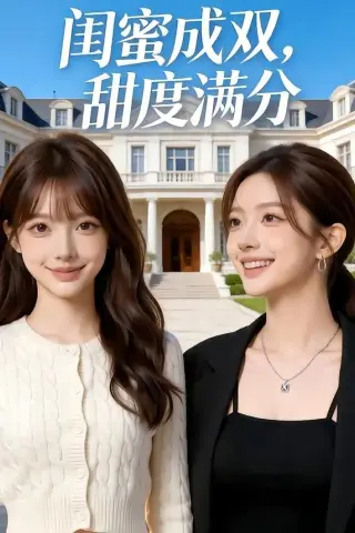 《闺蜜成双，甜度满分（50集）（夸克网盘）》短剧封面