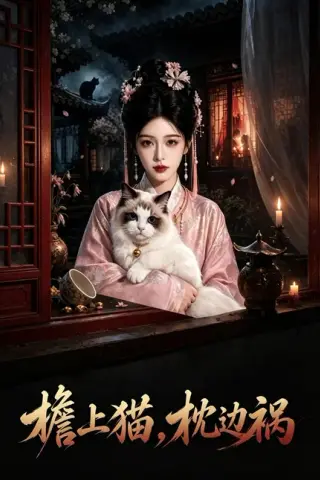 《檐上猫，枕边祸（50集）（夸克网盘）》短剧封面