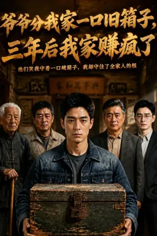 《爷爷分我家一口旧箱子，三年后我家赚疯了（59集）（百度网盘）》短剧封面