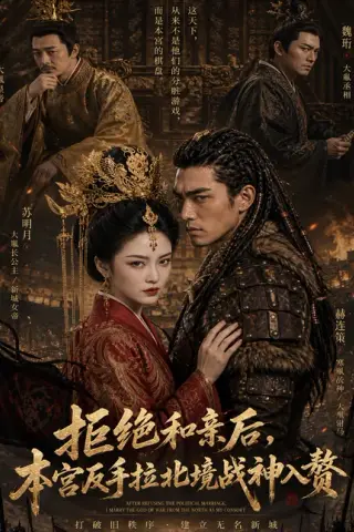《拒绝和亲后，本宫反手拉北境战神入赘（15集）（夸克网盘）》短剧封面
