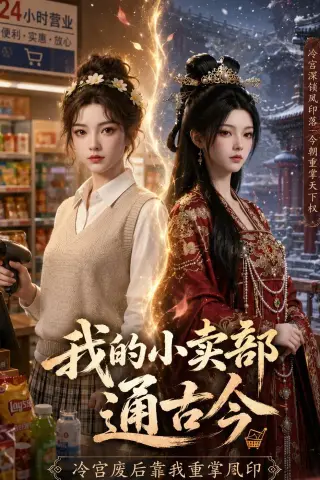 《我的小卖部通古今，冷宫废后靠我重掌凤印（53集）AI短剧 (2026)》短剧封面