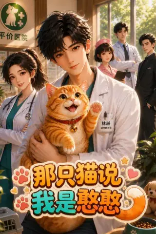《那只猫说我是憨憨（33集）AI短剧（百度网盘）》短剧封面
