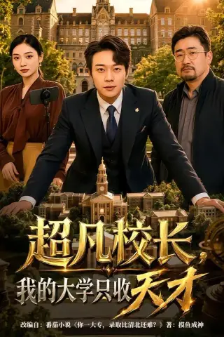 《超凡校长，我的大学只收天才（80集）胡忠睿＆袁传琪 (2026)》短剧封面