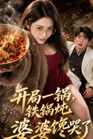 《开局一锅铁锅炖，婆婆馋哭了（56集）AI短剧 (2026)》短剧封面