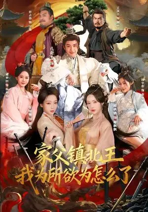 《家父镇北王，我为所欲为怎么了（81集）孔奇力＆张婉琳（夸克网盘）》短剧封面