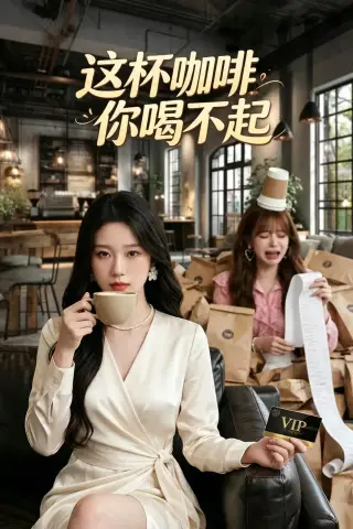 《这杯咖啡，你喝不起（46集）AI短剧（夸克网盘）》短剧封面
