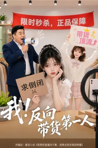《我！反向带货第一人（60集）（夸克网盘）》短剧封面