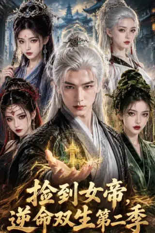 《捡到女帝，逆命双生第二季（81集）AI短剧 (2026)》短剧封面