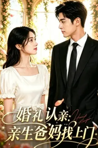 《婚礼认亲：亲生爸妈找上门（49集）AI短剧（百度网盘）》短剧封面