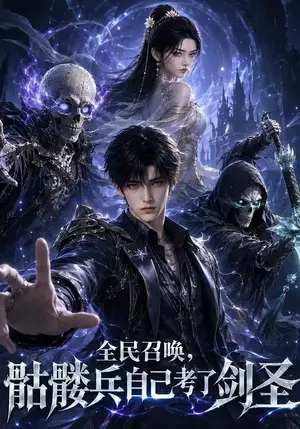 《全民召唤，骷髅兵自己考了剑圣（89集）（夸克网盘）》短剧封面