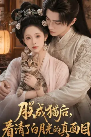 《朕成猫后，看清了白月光的真面目（56集）AI短剧 (2026)》短剧封面