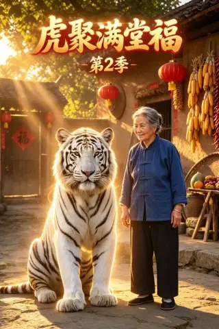 《虎聚满堂福第2季（38集）AI短剧（夸克网盘）》短剧封面