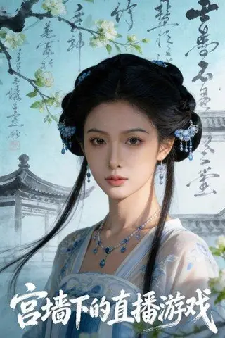 《宫墙下的直播游戏（45集）Ai短剧（百度网盘）》短剧封面