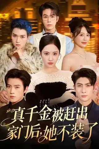 《真千金被赶出家门后，她不装了＆出院后全家悔不当初（80集）》短剧封面