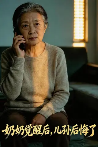 《奶奶觉醒后，儿孙后悔了（62集）AI短剧（夸克网盘）》短剧封面