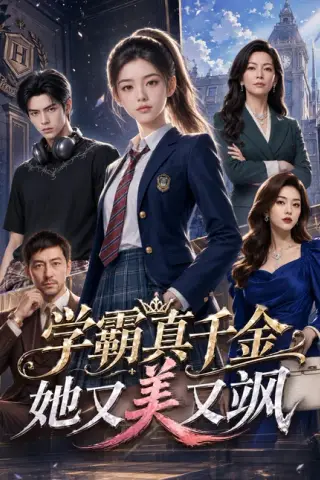 《学霸真千金她又美又飒（68集）（百度网盘）》短剧封面