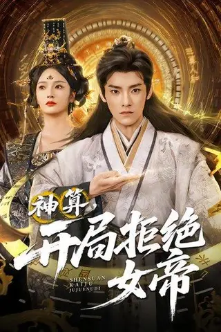 《神算开局拒绝女帝》短剧封面