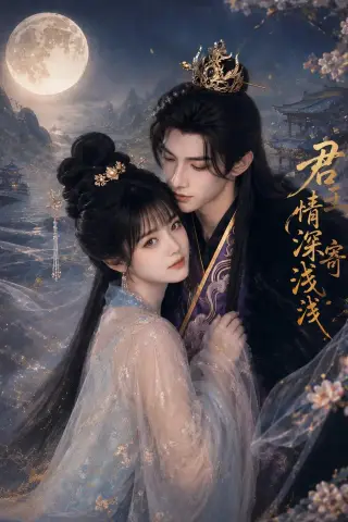 《君王情深寄浅浅（41集）（夸克网盘）》短剧封面