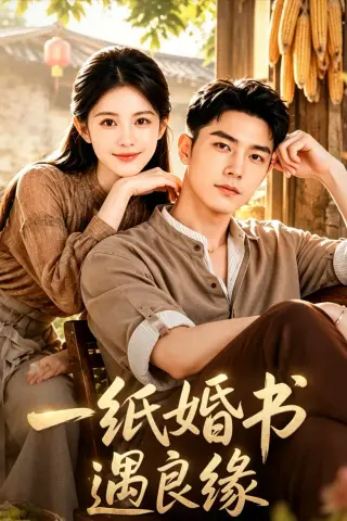 《一纸婚书遇良缘（75集）AI短剧 (2026)》短剧封面