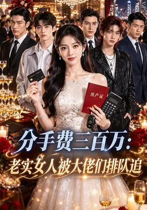 《分手费三百万：老实女人被大佬们排队追（80集）（夸克网盘）》短剧封面