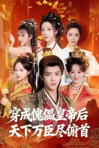 《穿成傀儡皇帝后，天下万臣尽俯首（61集）陈外＆刘芯予 (2026)》短剧封面