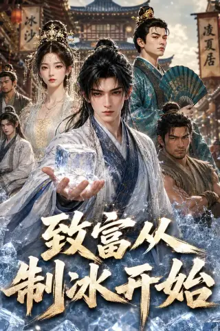 《致富从制冰开始（69集）AI短剧（夸克网盘）》短剧封面