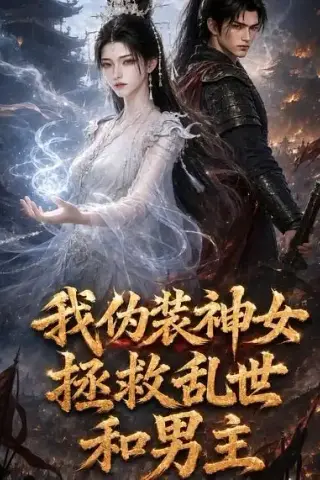 《我伪装神女拯救乱世和男主（50集）（夸克网盘）》短剧封面