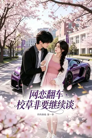 《网恋翻车校草非要继续谈灼灼春焰第一季（61集）（夸克网盘）》短剧封面