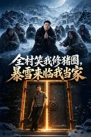 《全村笑我修猪圈，暴雪来临我当家（54集）AI短剧（夸克网盘）》短剧封面