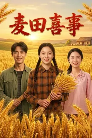《麦田喜事（44集）AI短剧（百度网盘）》短剧封面